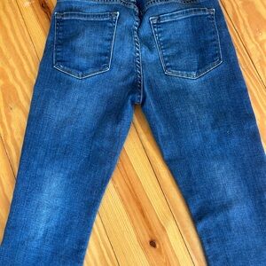 Frame Denim Men's Bootcut Jeans in Deep Blue